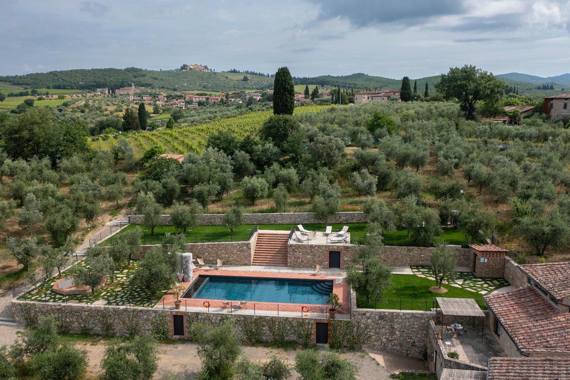 Borgo A Monti Di Sotto Villa Gaiole in Chianti Kültér fotó